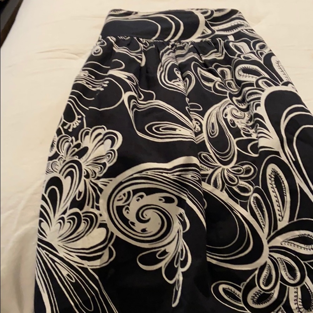 Knee length skirt